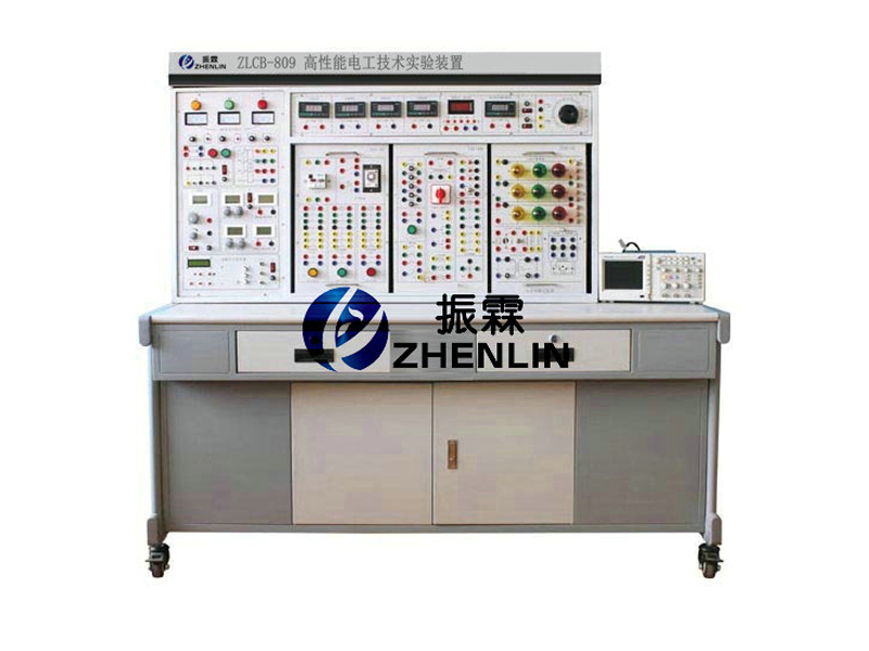 這一款是上海振霖教學(xué)設(shè)備公司生產(chǎn)的ZLCB-809型電工電子實驗臺。